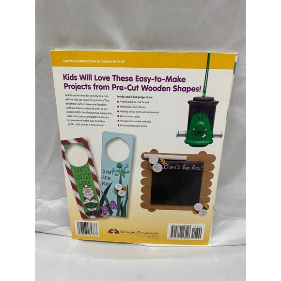 5 Crafting books lot For Foam Crafts Woodlet’s and Pom Pom’s Assorted Crafts - Picture 6 of 12